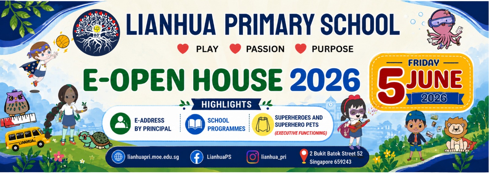 E-OPEN HOUSE 2026 banner